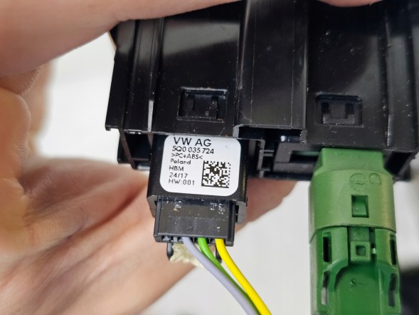 Volkswagen OE 5G0035222E Нова оригінальна роз'ємка usb aux порт oe 5g0035222e