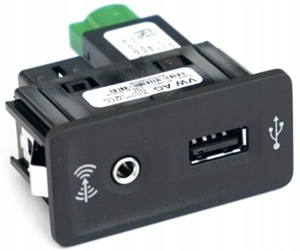 Volkswagen OE 5G0035222E Нова оригінальна роз'ємка usb aux порт oe 5g0035222e