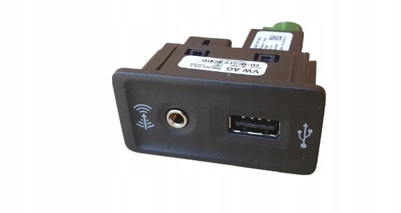 Volkswagen OE 5G0035222E Нова оригінальна роз'ємка usb aux порт oe 5g0035222e