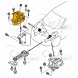 Carmont MIT-010704 Подушка двигуна права Outlander GF2 GF3 GF7 - 1091A353 1091A211 1091A379