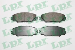 05P1282 LPR Комплект гальмівних колодок з 4 шт дисків