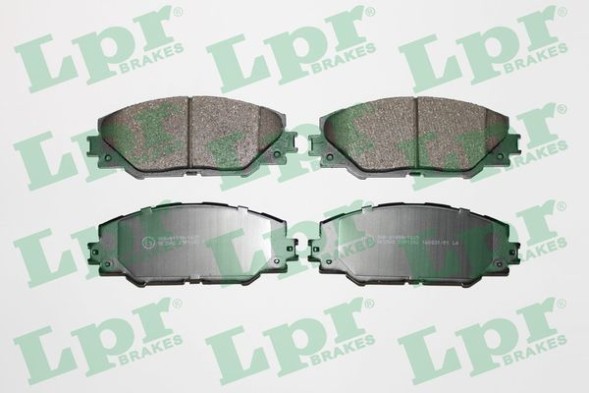 05P1282 LPR Комплект гальмівних колодок з 4 шт дисків