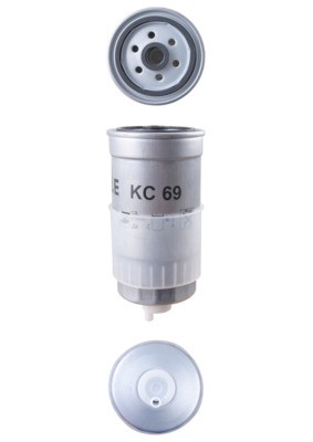 KC69 MAHLE ORIGINAL Фільтр палива