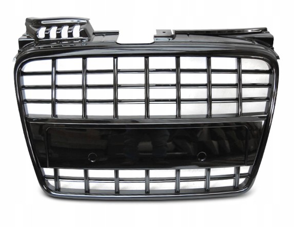 Китай GRAU68 mhm Камера Гриль Решітка Black Glossy Тюнінг SLine style Audi A4 b7 8e 2004-2008