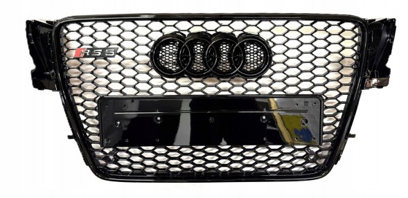 Китай AD701208-2 AUDI A5 08- RS5 РЕШІТКА РАДІАТОРА ЧОРНИЙ ГЛЯНЕЦЬ СТИЛЬ RS5