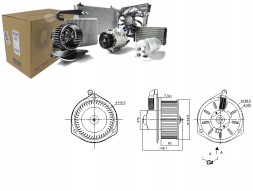 Nissens NIS87163/RS2 Вентилятор повітродувки nissens 8710425640