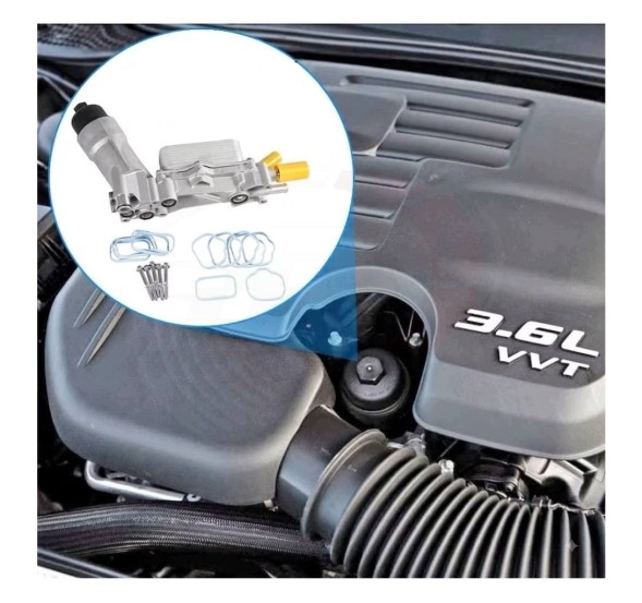 3K RL68105574 Jeep Grand Cherokee WL 3,6 V6 2022-2024 Алюмінієвий корпус масляного фільтра
