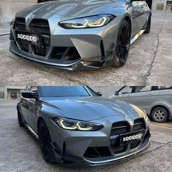 Китай 13090 Карбонова ниркова решітка BMW G80 G81 G82 G83 STR Style