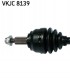SKF VKJC 8139 Skf vkjc 8139 піввісь renault laguna iii le 676мм kangoo/гранд кангу