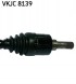 SKF VKJC 8139 Skf vkjc 8139 піввісь renault laguna iii le 676мм kangoo/гранд кангу