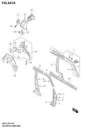 Suzuki OE 63313-69T00 SUZUKI SWIFT 2024- - ВНУТРІШНЯ ПАНЕЛЬ КОРПУСУ ЗАДНЬОГО ЛІХТАРЯ ПРАВА