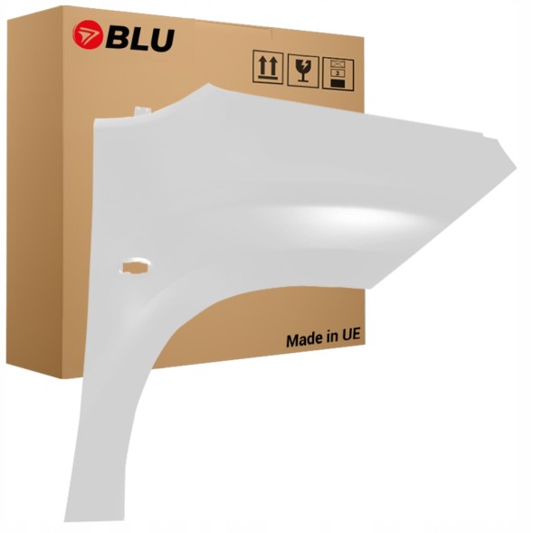 341882502 BLU Бризковик PEUGEOT PARTNER III 3 EWP правий білий 18-23 передній Blan Banquise