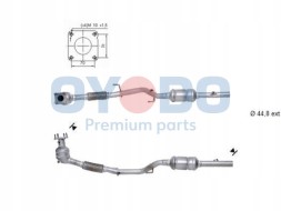 Oyodo 10N0090-OYO Oyodo каталізатор skoda