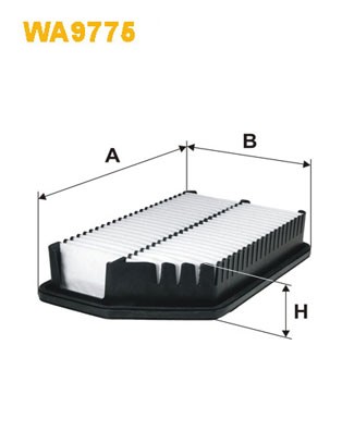 WA9775 WIX FILTERS Фільтр повітряний