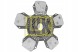 AD BRAKE VIC-208649 Диск зчеплення 333 0072 11 для CASE IH 120 2WD, 120 4WD, 130 2WD, 130 4WD,