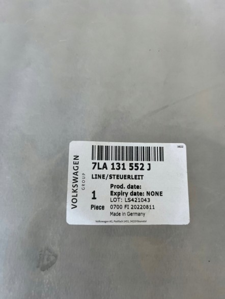 Volkswagen OE 7LA131552J 04L906051AB Датчик перепаду тиску VW 7LA131552J