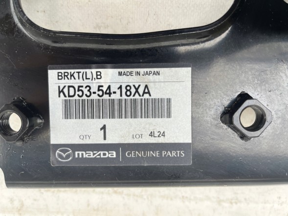 Mazda OE KD53-54-18XA AUTO CZĘŚCI GRYFINO MAZDA CX5 12- ЛІВИЙ КРОНШТЕЙН РЕМЕНЯ БАЛКИ КРІПЛЕННЯ ОРИГІНАЛ