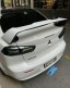 Китай 18617 Спойлер кришки багажника Mitsubishi Lancer VIII EVO X Style, чорний глянс, 09-16