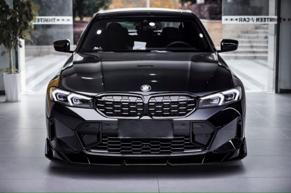 Китай Splitter, Progi, Dyfuzor, Lotka BMW G20 LCI Комплект спідниць BMW G20 LCI M Pakiet Чорний глянець Спойлер