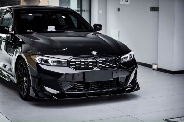 Китай Splitter, Progi, Dyfuzor, Lotka BMW G20 LCI Комплект спідниць BMW G20 LCI M Pakiet Чорний глянець Спойлер