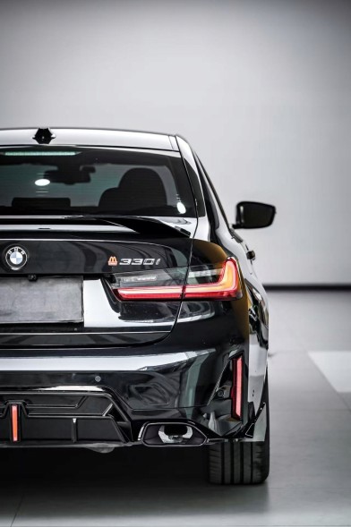 Китай Splitter, Progi, Dyfuzor, Lotka BMW G20 LCI Комплект спідниць BMW G20 LCI M Pakiet Чорний глянець Спойлер