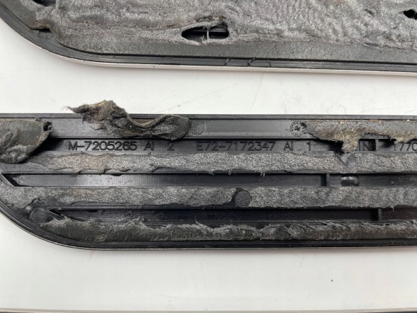BMW OE MRKA MRKA BMW X6 E71 E70 LISTWY OZDOBNE M PAKIET 7205265 BMW X6 E71 E70 ДЕКОРАТИВНІ ПЛАНКИ М ПАКЕТ 7205265