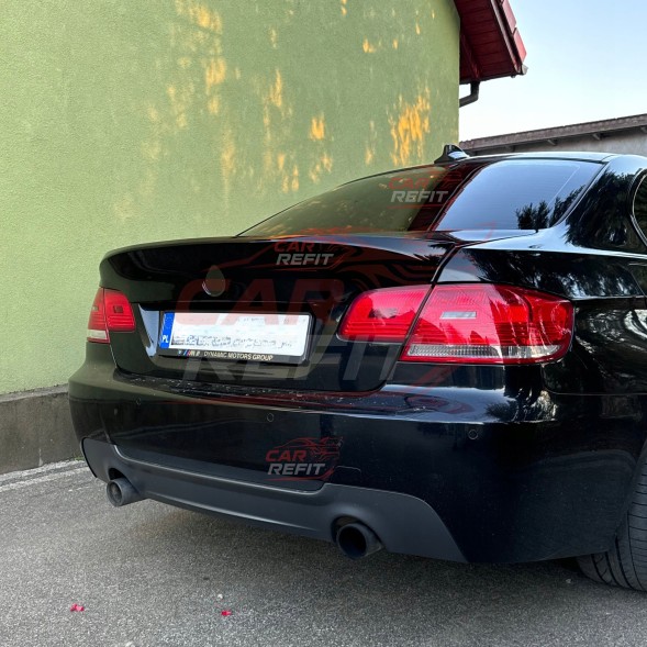 Китай Spoiler BMW E92 CSL Style Накладка Чорний Глянець Додаткова Деталь Кришки Багажника Спойлер M3