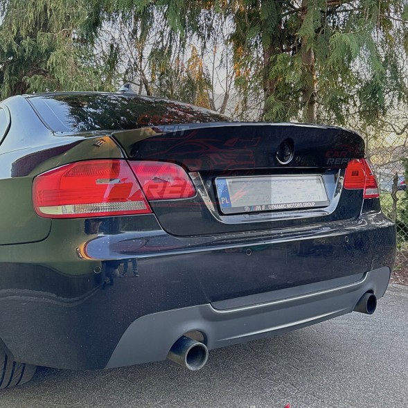 Китай Spoiler BMW E92 CSL Style Накладка Чорний Глянець Додаткова Деталь Кришки Багажника Спойлер M3