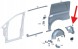 Mercedes-Benz OE ЧОХОЛ КУТОВИЙ ПРАВИЙ ЗАДНІЙ MERCEDES VITO W447 W448 OEM/OE A4476300305