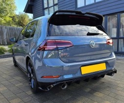 RBS Technology RJ081G Спойлер Oetinger style Golf VII 7.5 GTI / R-line чорний глянець