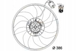 Behr Hella Service BRH8EW 351 039-741(iMOTO) ВЕНТИЛЯТОР РАДІАТОРА OPEL CORSA C TIGRA 1.0-1.8 09