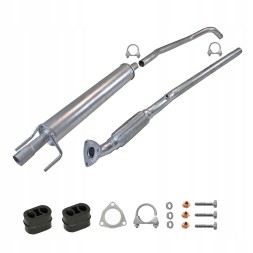 Ferroz Export ZEST.17.560E Глушник opel corsa c 1.4i 16в 09/2000-12/2006