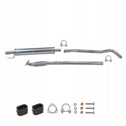 Ferroz Export ZEST.17.560E Глушник opel corsa c 1.4i 16в 09/2000-12/2006