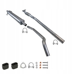 Ferroz Export ZEST.17.560E Глушник opel corsa c 1.4i 16в 09/2000-12/2006