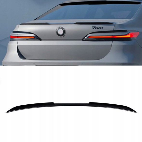 Китай SP2467 Спойлер Лоток Клапті BMW Серії 7 G70 M3 Style Чорний Блиск (2023+)