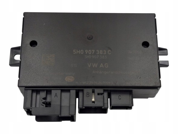Volkswagen OE 5H0907383C JP24 МОДУЛЬ БЛОКУ КЕРУВАННЯ ФАРКОПОМ ДЛЯ AUDI SEAT SKODA VOLKSWAGEN 5H0907383C