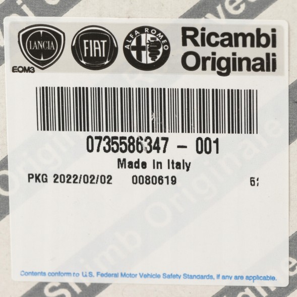 Fiat OE Підголівник крісла Fiat OE 735586347 1612590380 оригінал