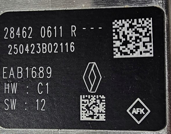 Renault OE 284620611R RENAULT OE ORG НОВА ОРИГІНАЛЬНА КАМЕРА ЛОБОВОГО СКЛА RENAULT MASTER IV - 284620611R