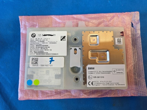 BMW OE MODUŁ TELEMATIC ATM (7) BMW G20 G26 G30 G05 G06 G12 U06 U11 5B616E7 5B576A6 NOWY ! quali21022026 ТЕЛЕМАТИЧНИЙ МОДУЛЬ ATM BOX (7) BMW G20 G26 G30 G05 G12 U06 U11 5B616E7 5B576A6