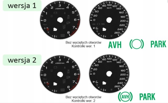 Moman 0089688084694 Subaru Outback 2020+ Заміна дисків спідометра км/год