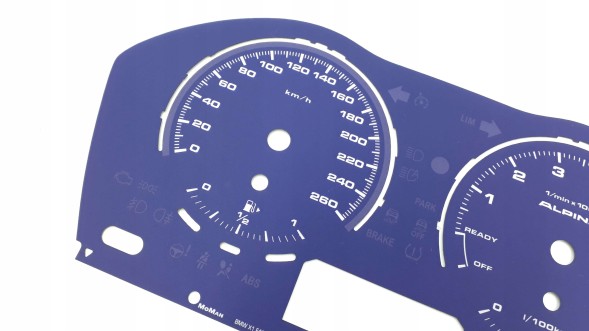 Moman 0089688088890 BMW X1 F48 ЦИФЕРБІЛЬНИКИ ГОДИННИКА В СТИЛІ ALPINA