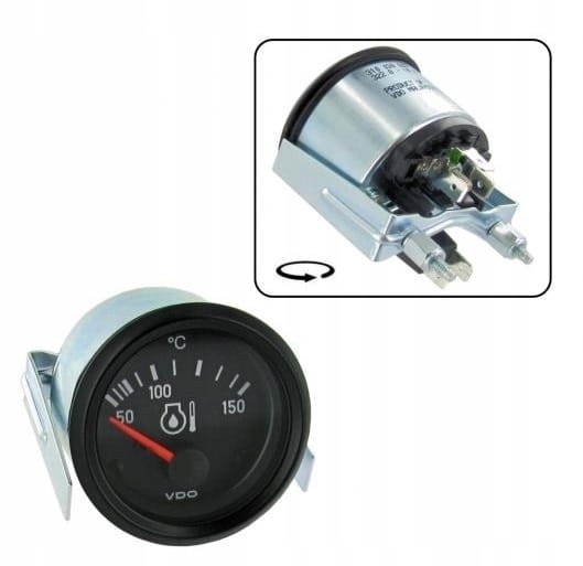 VDO 002633P Індикатор температури масла 50-150°C 52мм TQ Volkswagen Garbus, Автобус Т2