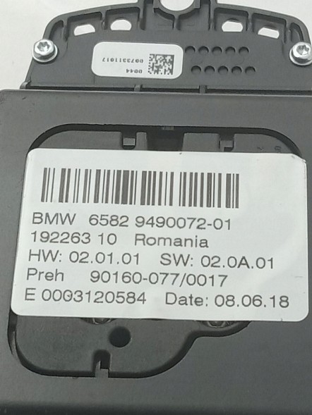 BMW OE BMW 6 F06 F12 F13 Панель контролера IDRIVE 9490072