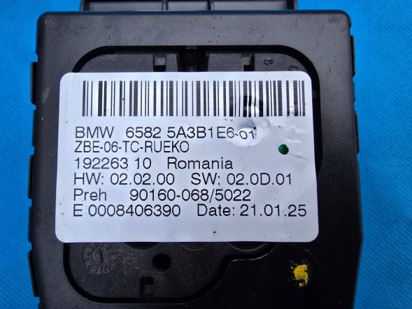 BMW OE QUA8188 Сенсорний контролер BMW F20 F30 F32 F22 F34 F15 F48 F25 F26 5A3B1E6