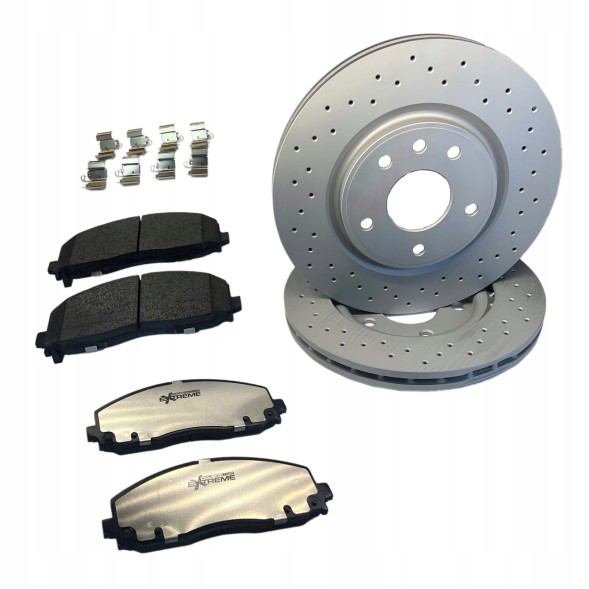 Китай 230.2384.52, Z36 1589 Гальмівний комплект передній FWD Zimmermann Sport 230.2384.52 + Powerstop Z36 1589