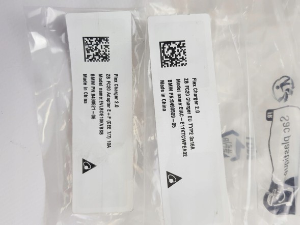 BMW OE 8490521 8490509 ПОВНИЙ КОМПЛЕКТ ДЛЯ ЗАРЯДКИ BMW 8490509 8490521 230V Flex Ch