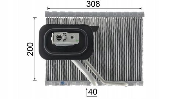 Mahle AE 127 000P Випарник, кондиціонер mahle ae 127 000p