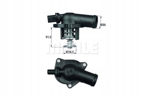 Behr BEHTI 17 109(HQ) ТЕРМОСТАТ VW 109C GOLF IV BORA 1,6FSI 01- BEHR