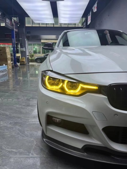 CHINA MODUŁY CSL ŻÓŁTE DRL BMW F30 F31 F35 2016-2019 KOMPLET PRAWA LEWA Модулі csl жовтий drl bmw f30 f31 f35 2016-2019 plug &amp; play yellow