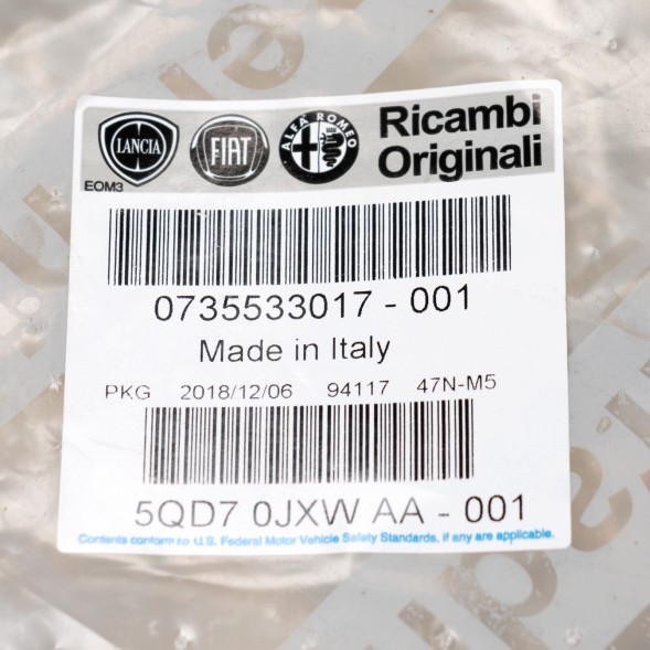 Fiat OE Ящик для зберігання панелі приладів Fiat Ducato 735533017